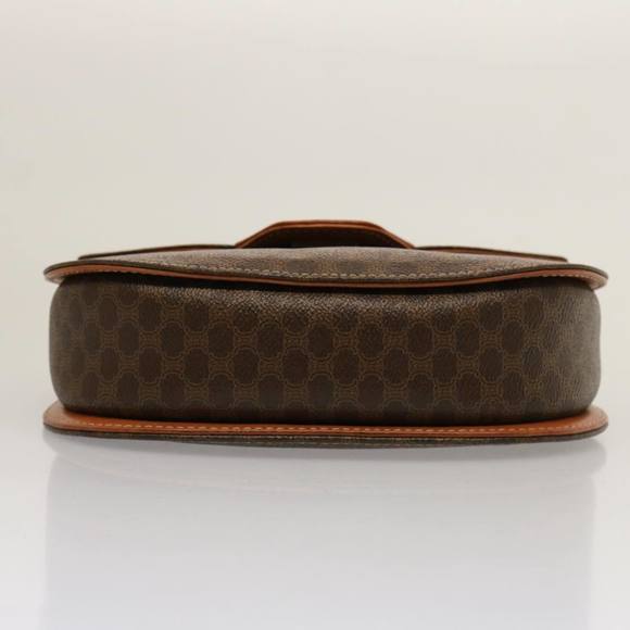 CELINE Macadam Canvas Hand Bag PVC 2way Brown Auth 75809 - Picture 5 of 16